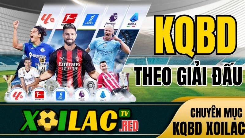Kết quả bóng đá hôm nay theo giải đấu trên Xoilac TV